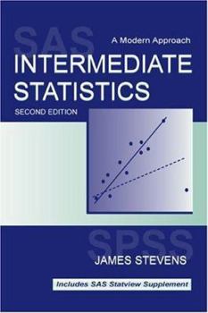 Hardcover Intermediate Statistics: A Modern Approach, Third Edition Book