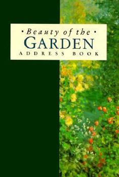 Hardcover The Beauty of the Garden Address Book