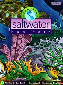 Paperback Exploring Saltwater Habitats Book