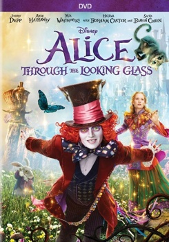 DVD Alice Through the Looking Glass Book