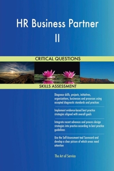 Paperback HR Business Partner II Critical Questions Skills Assessment Book