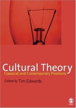 Paperback Cultural Theory: Classical and Contemporary Positions Book