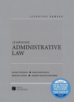 Paperback Learning Administrative Law (Learning Series) Book
