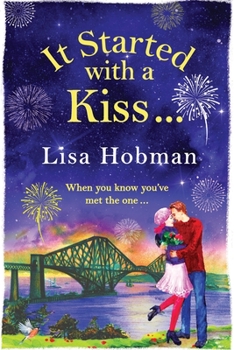 Paperback It Started with a Kiss [Large Print] Book