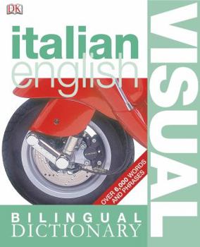 Paperback Italian English Bilingual Visual Dictionary Book