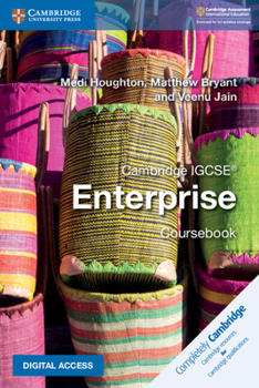 Paperback Cambridge Igcse(r) Enterprise Coursebook with Digital Access (2 Years) Book