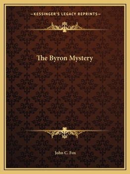 Paperback The Byron Mystery Book