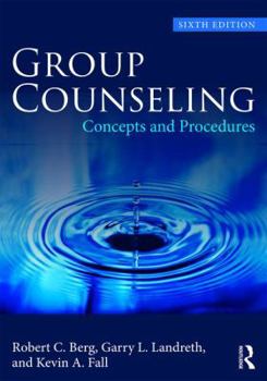 Paperback Group Counseling: Concepts and Procedures Book