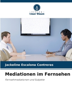 Paperback Mediationen im Fernsehen [German] Book