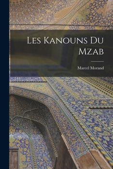 Paperback Les Kanouns Du Mzab [French] Book