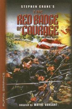 Library Binding Red Badge of Courage Book