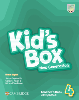 Paperback Kid's Box New Generation Level 4 Teacher's Book with Digital Pack British English Book