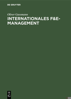 Hardcover Internationales F&E-Management [German] Book