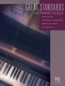 Paperback Great Standards for Piano Solo Book