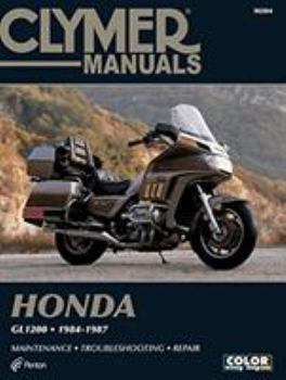Paperback Clymer Honda Gl1200, 1984-1987: Maintenance, Troubleshooting, Repair Book