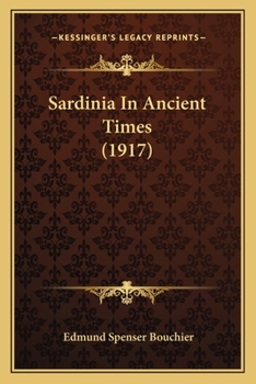 Paperback Sardinia In Ancient Times (1917) Book