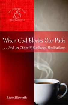 Paperback When God Blocks Our Path: ... And 30 Other Bible-Based Meditations Book