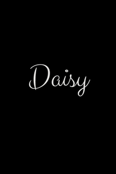 Daisy: notebook with the name on the cover, elegant, discreet, official notebook for notes