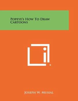 Paperback Popeye's How To Draw Cartoons Book