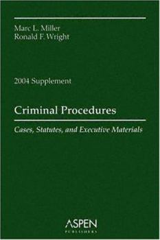 Paperback Criminal Procedures Supplement: Cases, Statutes, and Executive Materials Book
