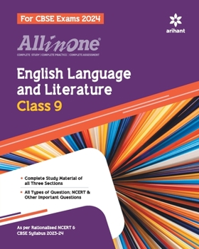 Paperback All In One Class 9th English Language and Literature for CBSE Exam 2024 Book