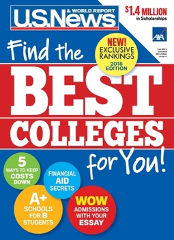 Paperback Best Colleges 2018: Find the Best Colleges for You! Book