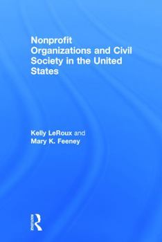 Hardcover Nonprofit Organizations and Civil Society in the United States Book