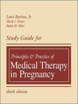 Paperback Principles and Practice of Medical Therapy in Pregnancy Book