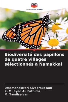 Paperback Biodiversité des papillons de quatre villages sélectionnés à Namakkal [French] Book