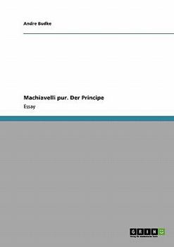 Paperback Machiavelli pur. Der Principe [German] Book