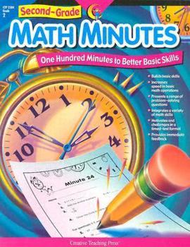 Paperback 2nd-Grade Math Minutes Book