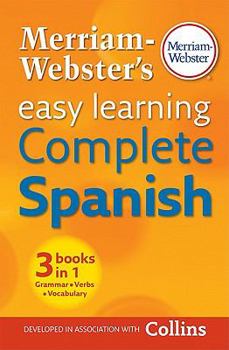 Paperback Merriam-Webster's Easy Learning Complete Spanish Book