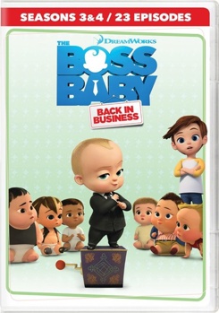 DVD Boss Baby: Back In Business Seasons 3 & 4 Book