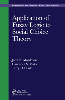 Paperback Application of Fuzzy Logic to Social Choice Theory Book