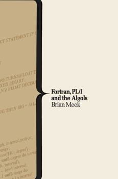 Hardcover Fortran, PL/1, and the Algols (Macmillan computer science series) Book