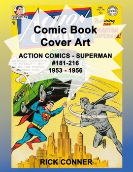Paperback Comic Book Cover Art ACTION COMICS - SUPERMAN #181-216 1953 - 1956 Book