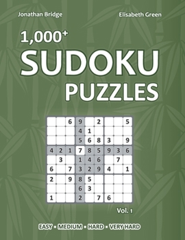 Paperback 1,000+ Sudoku Puzzles Book