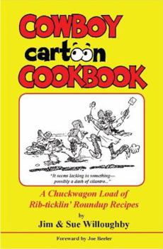 Plastic Comb Cowboy Cartoon Cookbook Book