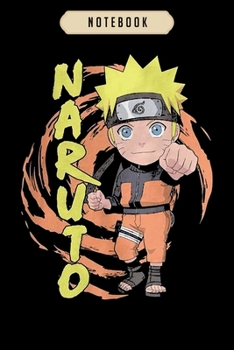 Notebook: Ripple junction naruto shippuden youth naruto chibi fist heavy weight 100 cotton crew  Notebook|6x9(100 pages)Blank Lined Journal For kids, ... girls, boys, men, birthday gifts|Anime gifts