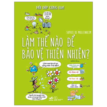Paperback Q & A with Me! - How to Protect Nature? [Vietnamese] Book
