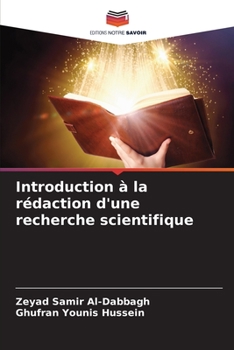 Paperback Introduction à la rédaction d'une recherche scientifique [French] Book