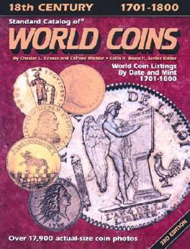 Paperback Standard Catalog of World Coins 1701-1800 Book