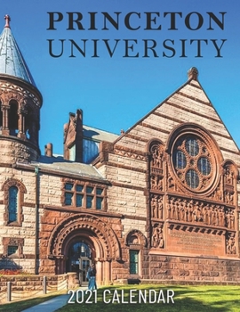 Paperback Princeton University: 2021 Wall Calendar - 8.5"x11", 12 Months Book