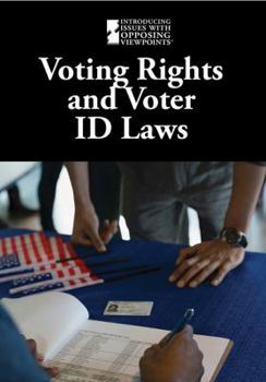 Paperback Voting Rights and Voter Id Laws Book