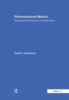 Paperback Pharmaceutical Metrics: Measuring and Improving R & D Performance Book
