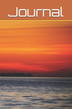 Paperback Sunset Journal Book