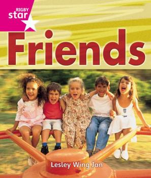 Paperback Rigby Star Guided Quest Reception: Pink Level: Friends Reader Single Book