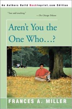 Paperback Aren't You the One Who...? Book