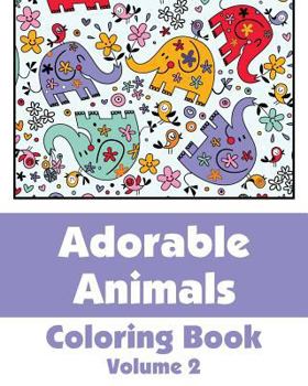 Paperback Adorable Animals Coloring Book
