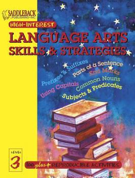 Paperback Language Arts Skills & Strategies, Level 3 Book